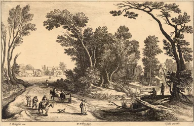 Auf dem Weg zum Markt (Brueghel). Zustand 2